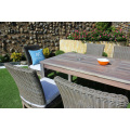 Poly Rattan 8 Chairs Dining Set